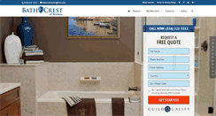 Desktop Screenshot of bathcrestwichita.com